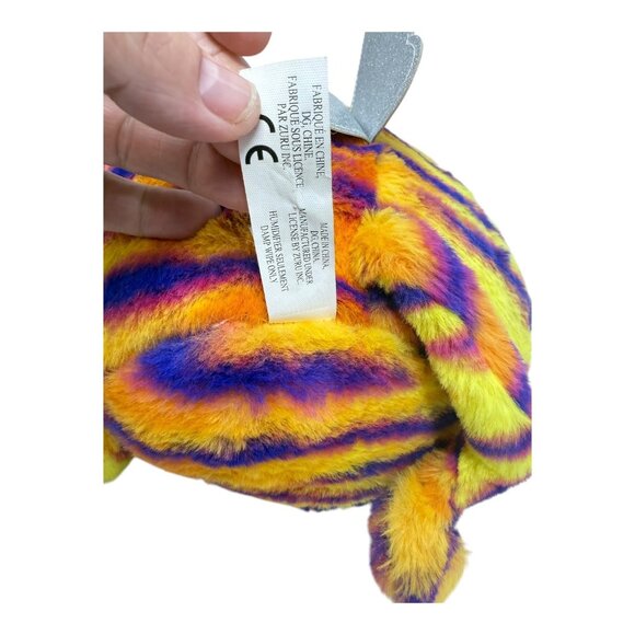 Zuru Rainbocorns Roxy Tigercorn Plush Stuffed Animal Fairy Glitter Wings Heart - Picture 7 of 7